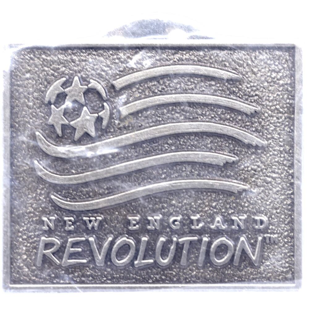 New England Revolution 1999 Vintage Logo Silver MLS Pin *NEW*